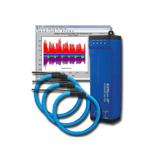 ELITE-PRO-XC Professionele 3 fase vermogensrecorder