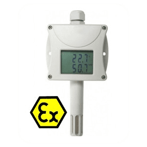 T3110Ex (ATEX) Explosieveilige temperatuur en relatieve vochtigheid sensor met analoge 4-20mA uitgang