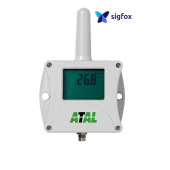 ASF-02 Draadloze temperatuur sensor (extern -90 tot +260 °C), batterij gevoed, met Sigfox communicatie
