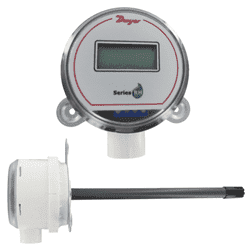 Dwyer duct mounting humidity transmitter series RHP-D