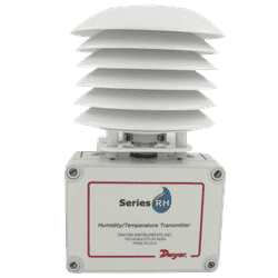 Passieve temperatuursensor voor buiten met weerhut serie TE-RND