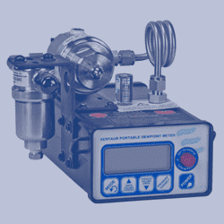 Portable dew point meters