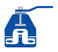 Shear-seal valves