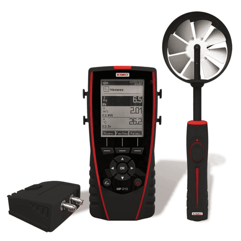 Kimo draagbare drukverschilmeter serie MP210