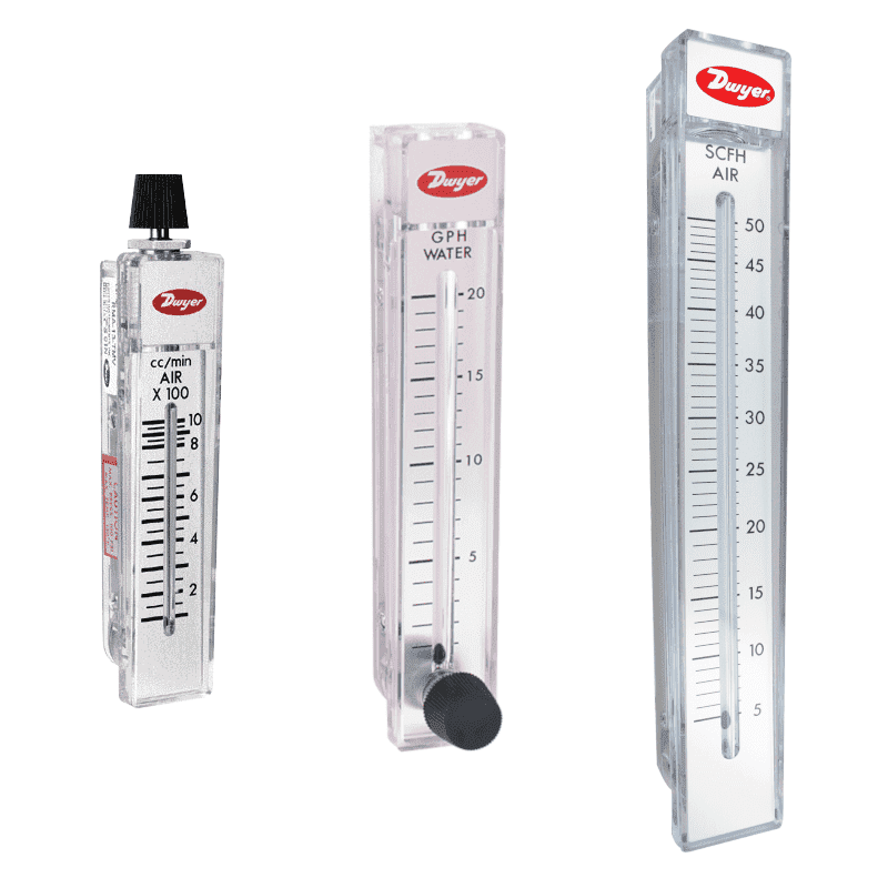 Dwyer variable area flowmeter series RM