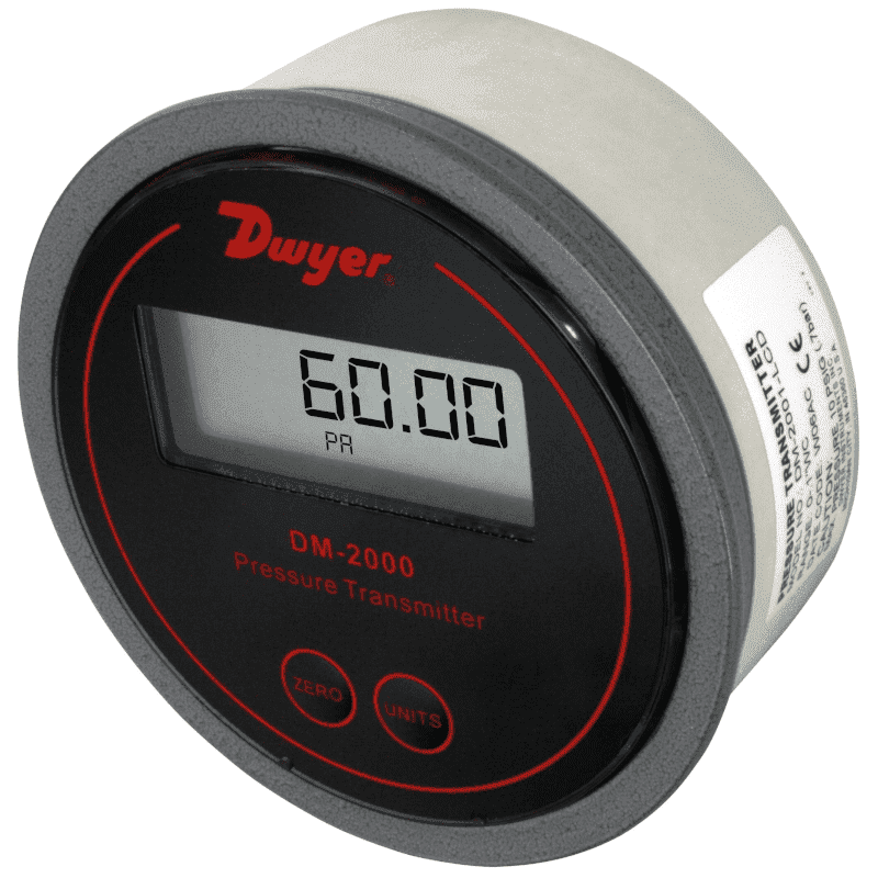 Dwyer drukverschiltransmitter serie DM-2000