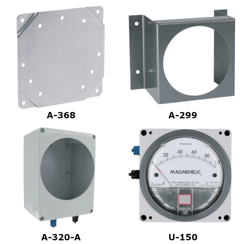 Dwyer Magnehelic montage accessoires