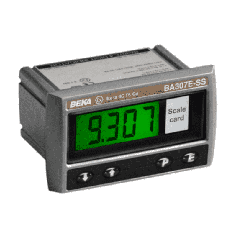 Beka slagvaste paneel indicator serie BA307E-SS