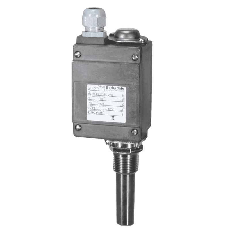 Barksdale local mount thermostat series ML1H