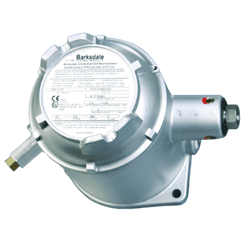 Barksdale drukschakelaar serie D1X-D2X