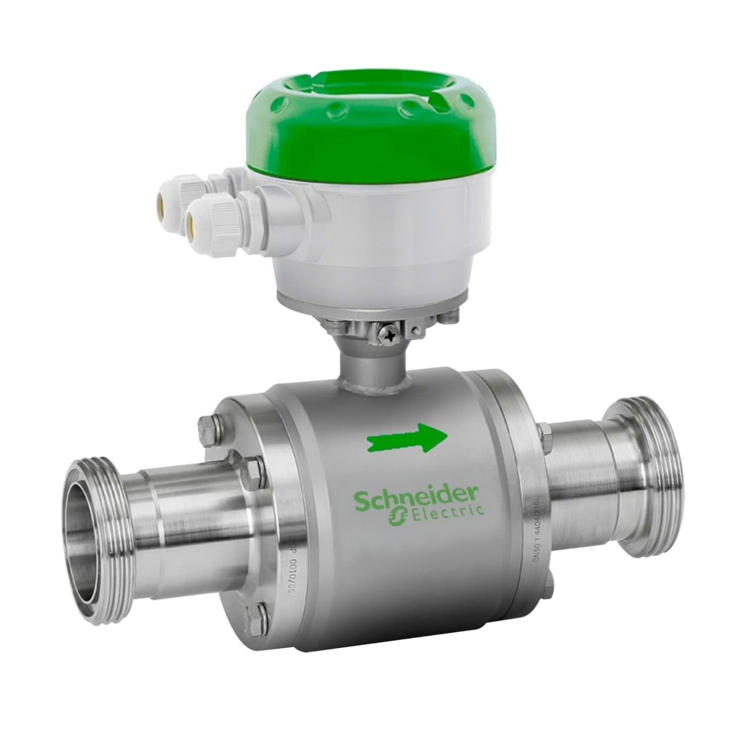 Schneider Electric hygienic magnetic flowmeter series 9600A