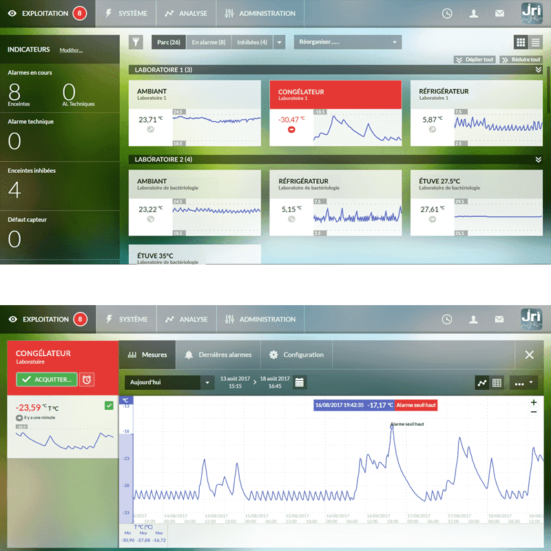 MySirius dataregistratie- en monitoring software in de cloud
