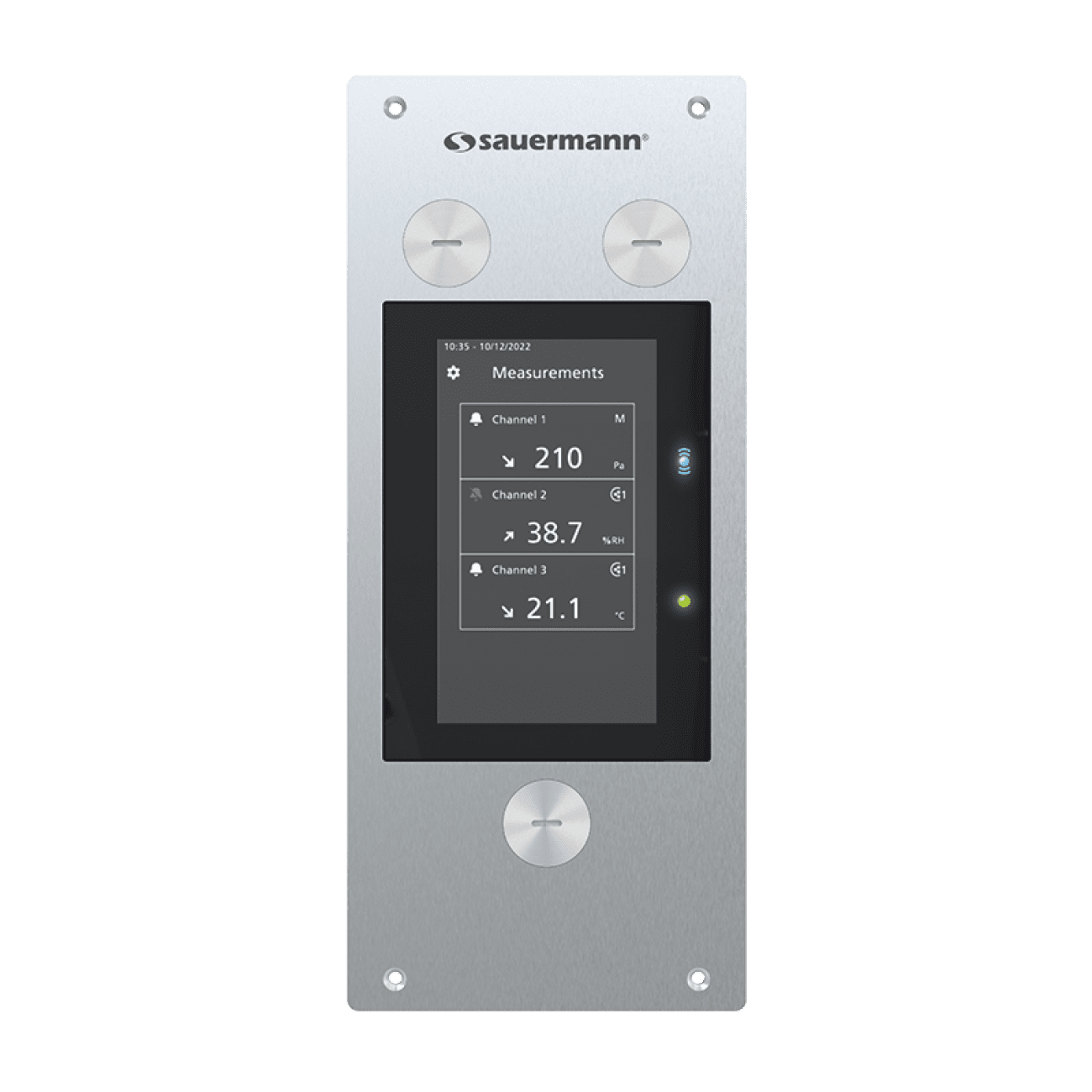 Sauermann inbouw transmitter voor cleanrooms serie Si-CPE320